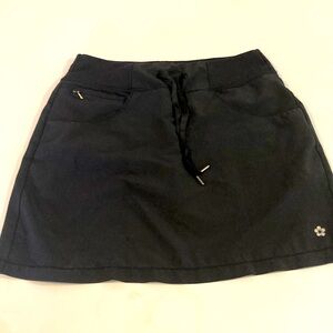 Tuff athletics black work out skort